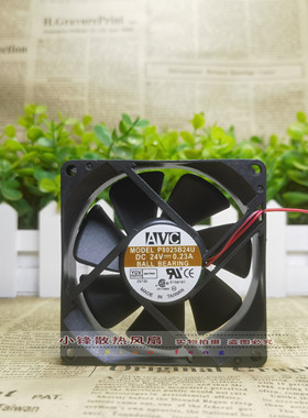 AVC DA/DS08025/P/F/C8025B24H/U/M/S24UA 变频器散热风扇24V 8cm