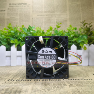 原装三洋 8cm 8038 9G0824H1D01 24V 0.42A 工控机变频器散热风扇