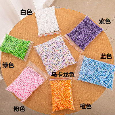 彩色马卡龙泡沫球 diy透明球圣诞装饰品