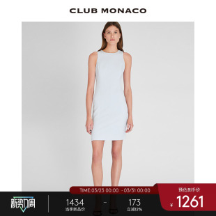 气质无袖 立体剪裁优雅法式 连衣裙 MONACO女装 CLUB