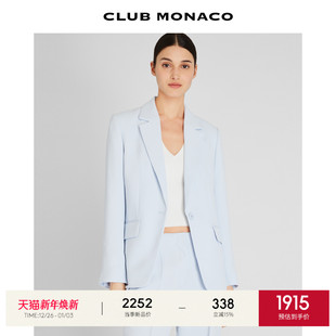 CLUB 外套 MONACO女士早秋简约清新气质单扣职业通勤西装