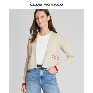 新春系列撞色针织开衫 外套半裙 MONACO女装 CLUB