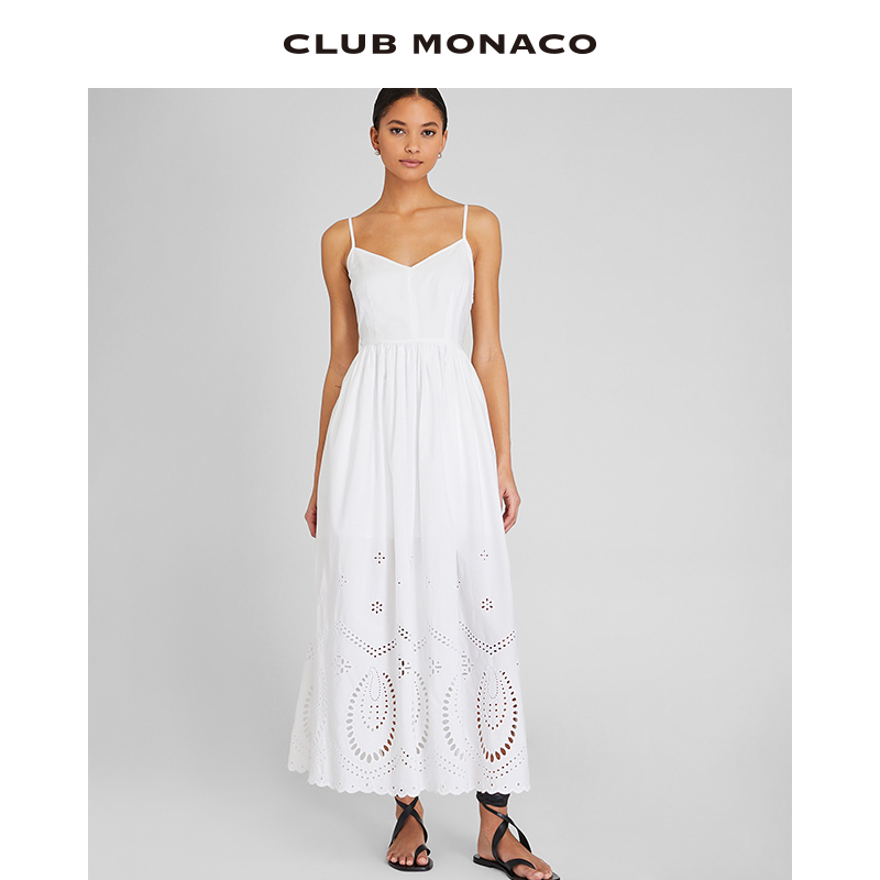 镂空法式CLUBMONACO连衣裙