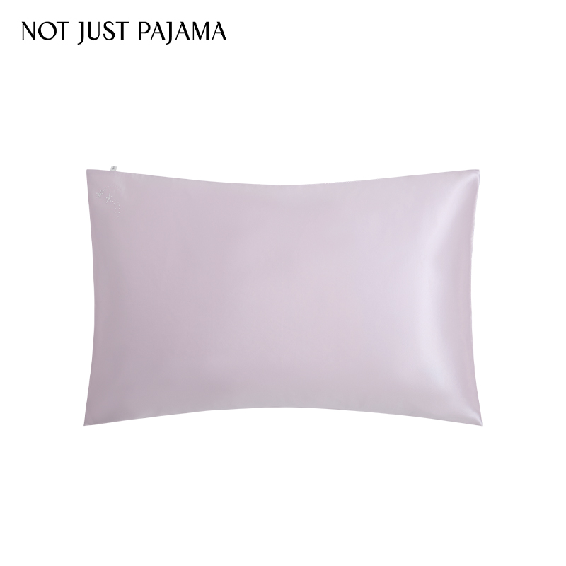 Not Just Pajama VEGA织女星系列22姆米真丝舒眠枕套可定制烫钻