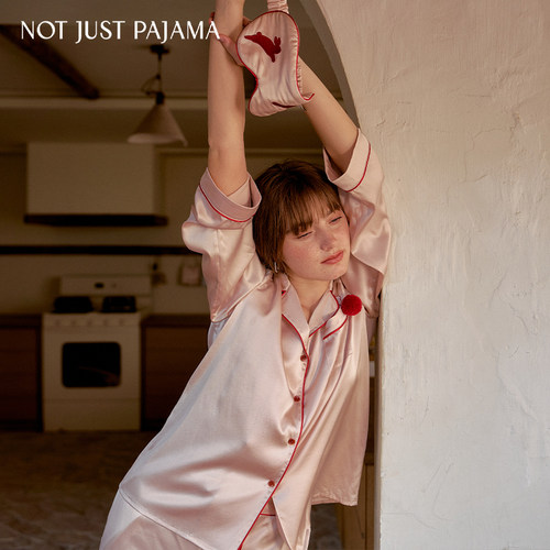 notjustpajama】NJP真丝睡衣套装