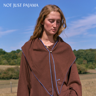 英伦牧场bubu小羊真丝羊毛羊绒针织撞色披肩 Pajama Not Just