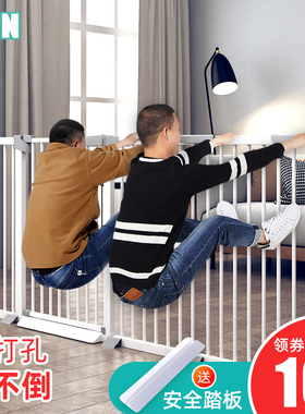 宠物狗笼子金毛泰迪围栏栅栏狗狗门栏大中小型犬室内防护隔离栏杆