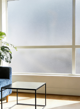 GANI/简一玻璃窗防窥膜磨砂玻璃贴纸透光不透明静电纯膜砂CArt301