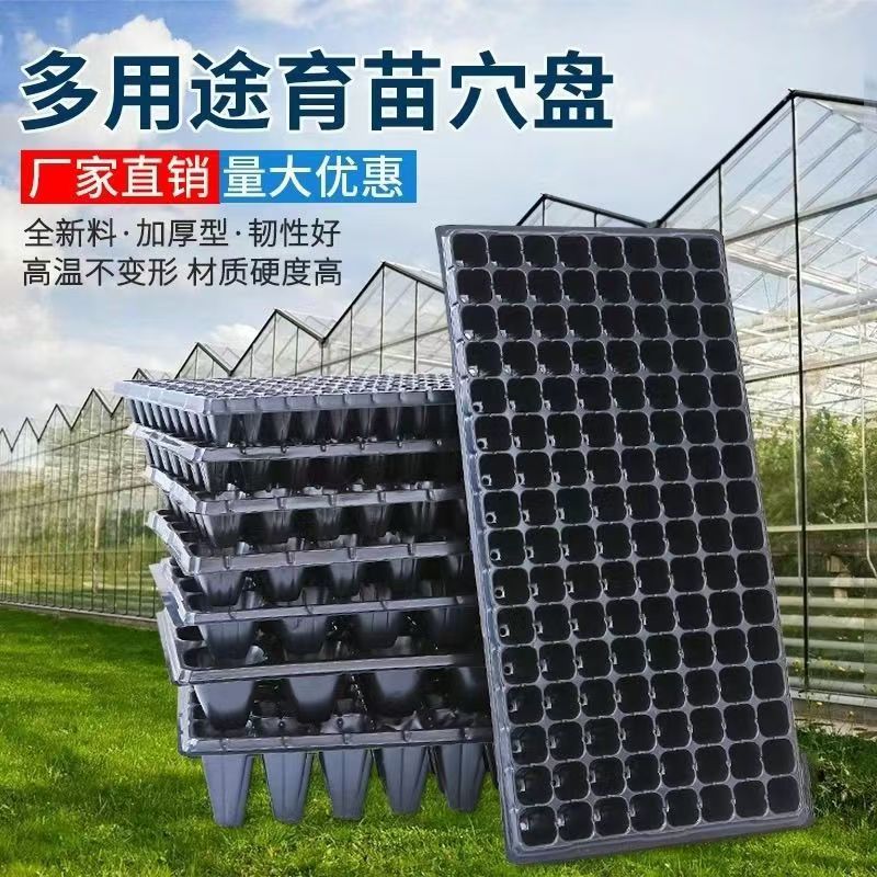 育苗盘育苗盆穴盘塑料杯种植神器营养钵蔬菜育种扦插盒农用托盘盆