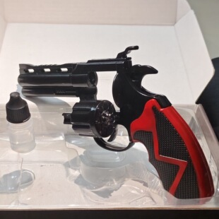 新款纸炮8090怀旧玩具枪侧开全金属子打响枪儿童炮枪左轮模型动漫