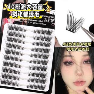 tail light false Fox elongation slanted eye eyelashes type