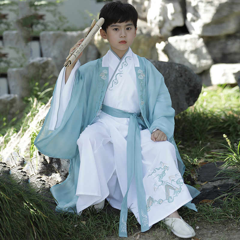 唐装国学服2024新款重工刺绣