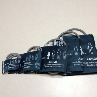 监护仪血压袖带迈瑞飞利浦科曼新生儿婴儿儿童成人单管袖带通用款