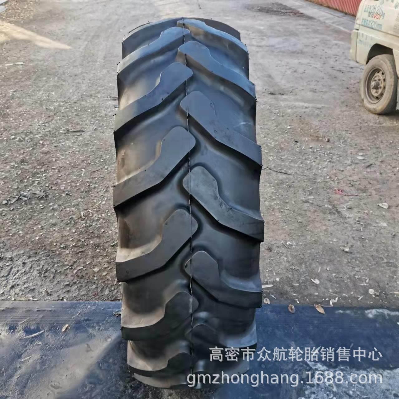 供应工程轮胎挖平地机胎16.9-28 16.9-24 R-4A人字新花纹