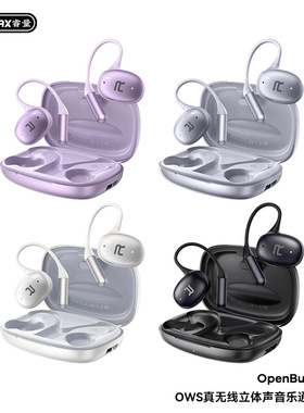 REMAX睿量OWS真无线立体声5.4音乐降噪蓝牙耳机挂耳式高品质 P20
