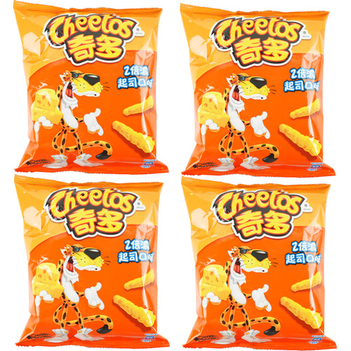 【新品】CHEETOS奇多玉米棒2倍浓芝士口味粟米棒解馋零食中国台湾