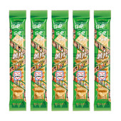 乐吧芥末味薯片50g×16包非油炸膨化休闲办公室必备零食小吃饼干