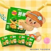 乐事薯条海苔味90g黄油小熊IP联名限定儿童办公室休闲零食品小吃