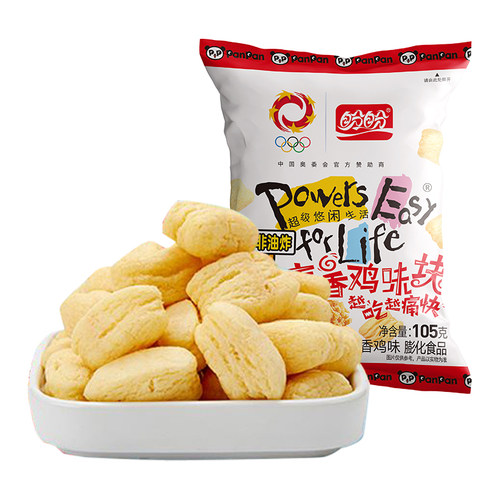 盼盼麦香鸡味块薯片超大包
