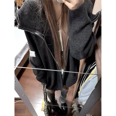 加厚版！重工连帽拉炼毛