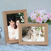 12寸A4创意小画框装 裱挂墙简约定做 婚纱照摆台洗照片加相框6