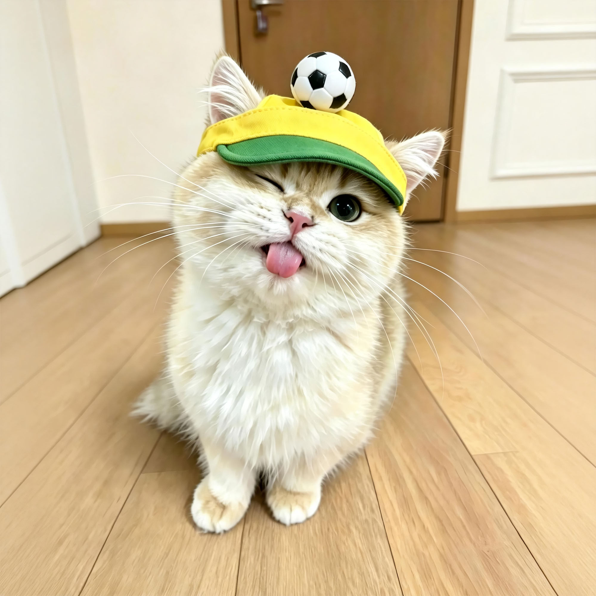 猫狗夏季世界杯防晒遮阳棒球帽