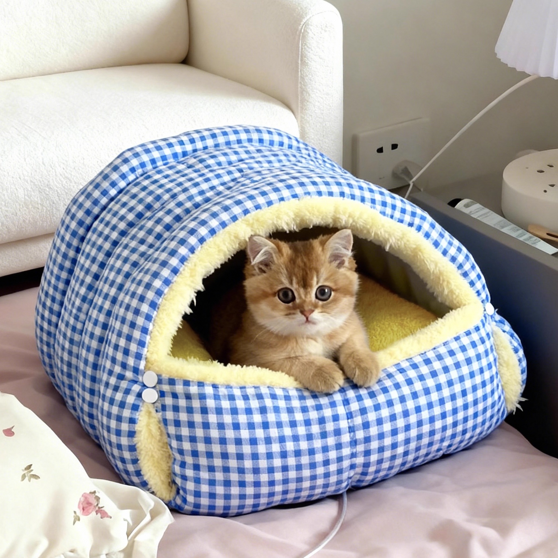 猫窝冬天加厚加绒保暖封闭式狗窝