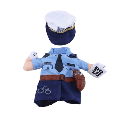 搞怪猫衣服交警罚单娱乐变身装