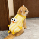 猫咪衣服菠萝绒保暖背心秋冬款 橘猫德文蓝猫宠物绒衣狗狗玩偶马甲