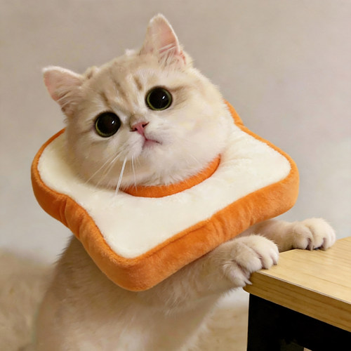 伊丽莎白圈小猫绝育柔软项圈
