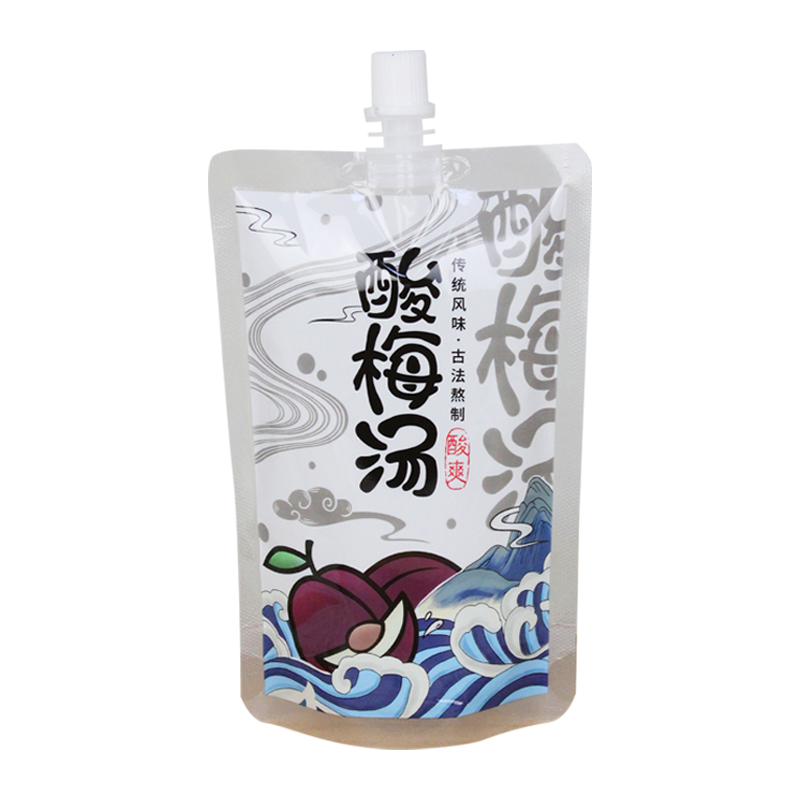 酸梅汤打包袋包装袋吸嘴袋饮料袋