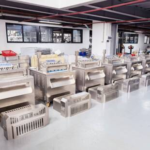 *商用鸡鸭鹅切块机多功能肋排猪蹄脊骨冷冻肉切块设备牛肉切丁