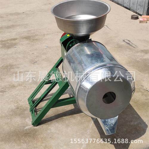 278锥形磨面机 卧式小麦去皮打面机粗细可调玉米面粉机