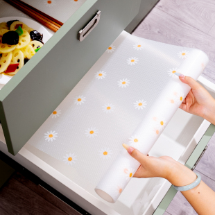 日本菊花图案抽屉垫鞋柜垫冰箱铺垫防水防潮防尘衣柜橱柜自由裁剪