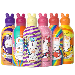 英氏儿童沐浴露洗发水二合一婴幼儿宝宝洗发沐浴露小奶泡慕斯by