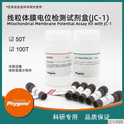 PH1787线w粒体膜电位检测试剂盒JC-1法科研实验PHYGENE