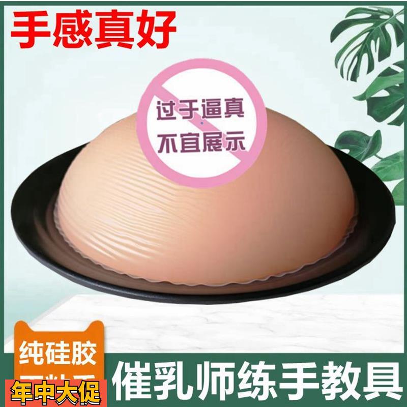 母乳哺乳教学催乳师培训教具纯硅胶乳房模型高级仿真女性假乳房