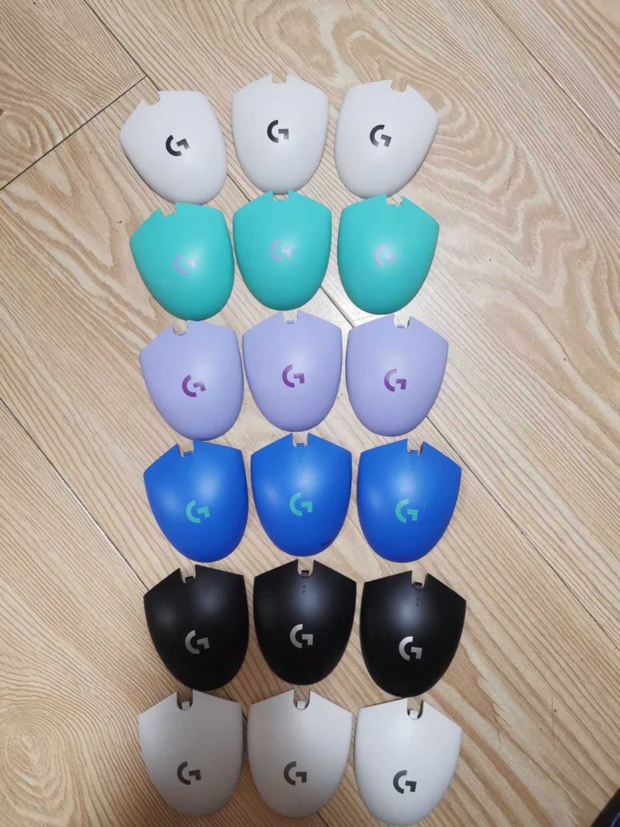 기존 LOGITECH G304 게임용 E-스포츠 마우스 외부 덮개 상단 덮개 후면 덮개 셸 액세서리 교체