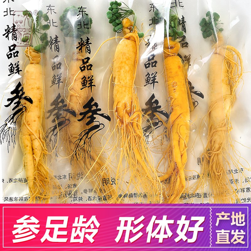长白山人参 枸杞 鲜人叁 人生 专用 新鲜