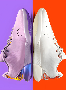 詹姆斯21代篮球男鞋LBJ21紫色气垫实战球鞋银灰珍珠白全明星牛仔