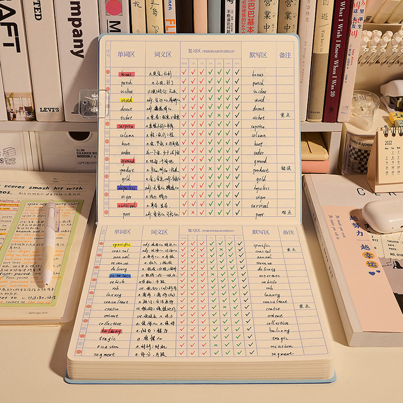 英语单词本艾宾浩斯记忆四六级记