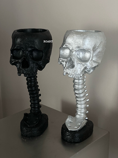 ROART骷髅花盆Skull Planter amp Spine Stand Sets脊椎架套装