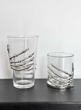 ROART 鬼手啤酒杯平口玻璃杯生日礼物男生礼物圣诞节礼物