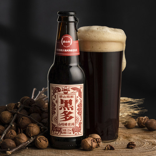 碧山村山核桃世涛精酿啤酒235ml