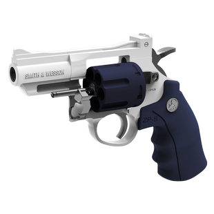 小月亮ZP5左轮玩具手枪儿童枪男孩仿真软弹枪发射器手抢模型子弹