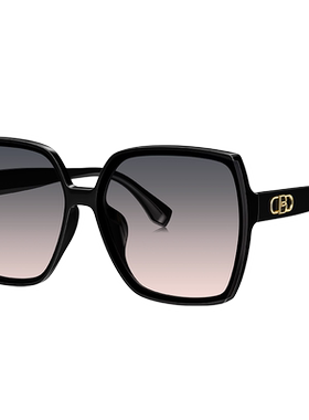 暴龙眼镜24新品大镜框偏光墨镜