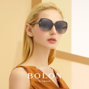 BOLON暴龙眼镜2020年蝶形太阳镜大框眼镜墨镜女士显瘦韩版 BL5031