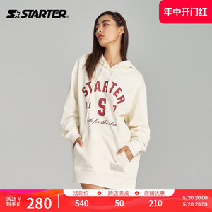 STARTER | 连帽卫衣女款2023新品美式复古宽松潮流简约时尚上衣