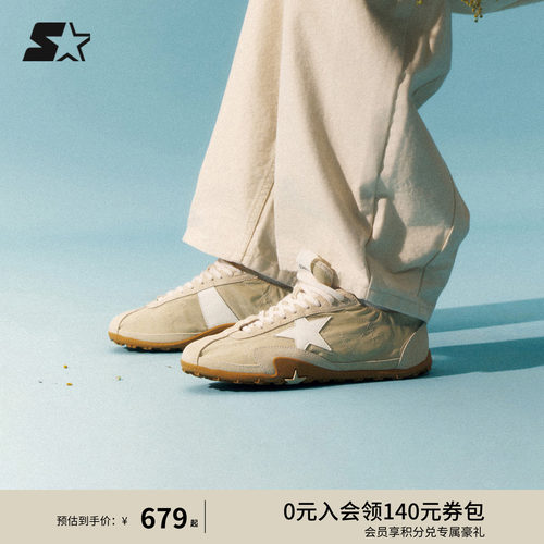 孔雪儿同款薄片鞋STARTER板鞋夏季女鞋新款休闲鞋运动鞋男德训鞋