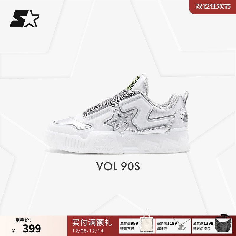 STARTER镭射掌机电玩鞋面包鞋